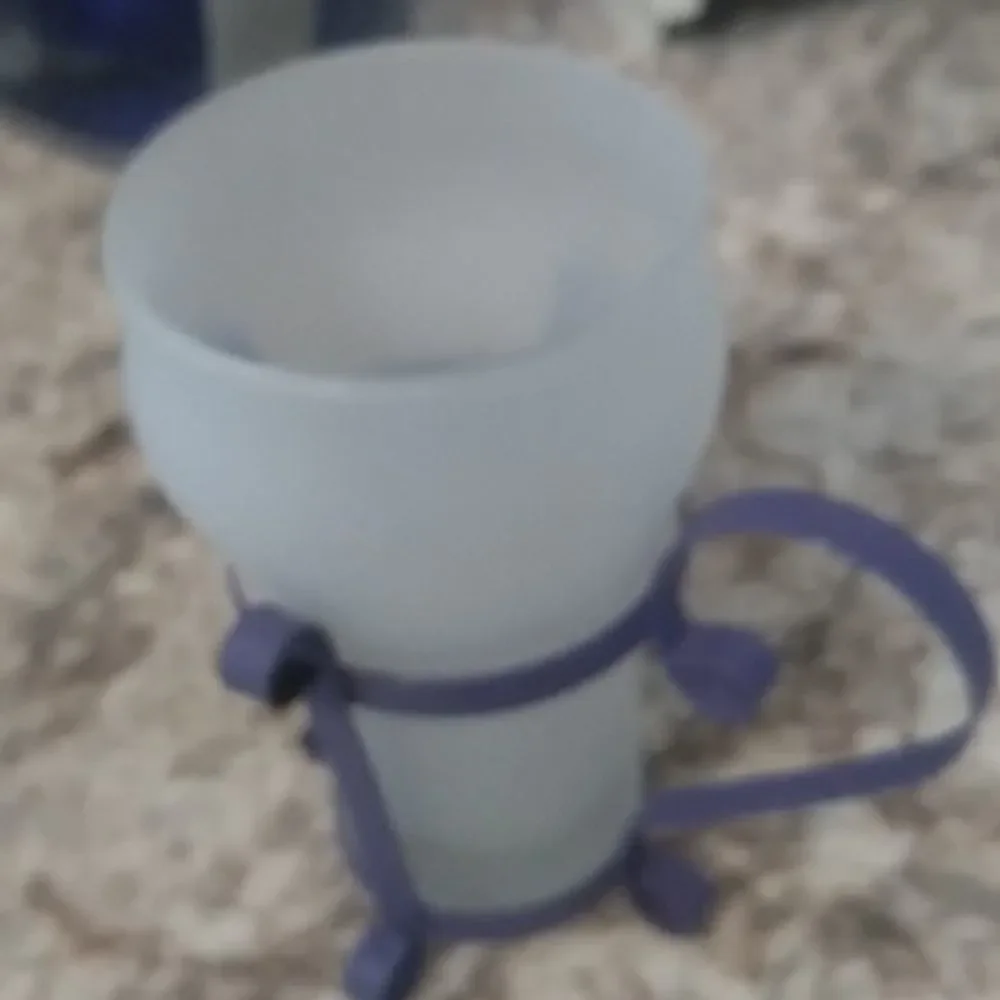Set of Four Frosted Soda Glasses